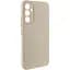 Чехол TPU GETMAN Liquid Silk Full Camera для Samsung Galaxy S24 Песочный / Sand - миниатюра 2