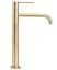 Смеситель для умывальника Rea Lugano Slim brushed gold высокий REA-B4420, Золотой - миниатюра 2