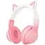Наушники XO bluetooth BE38 Cats Ear Colourful Lights Headband bluetooth 5.3 RGB-подсветка для мобильных - миниатюра 1