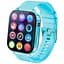 Дитячий GPS-годинник JETIX DF100 Pro Kids з вібродзвінком, 4G відеодзвінком і ліхтариком (Blue) - мініатюра 1