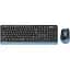 Комплект (клавіатура+миша) A4Tech FGS1035Q USB Navy Blue - мініатюра 1