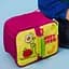 Ланч бег Bagland Bob Snail салатово-красный 22x17x15 см - миниатюра 4
