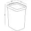 Ведро для мусора MBM My Home 12 л серое (BIN-02 12L GRAY) - миниатюра 3