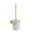 Йоржик для унітазу VBI Mars brushed gold VBI-040120BG, Золотий - мініатюра 1