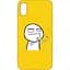 Чохол-накладка Toto Cartoon Soft Silicone TPU Case Apple iPhone X/XS FK2 Yellow - мініатюра 1
