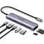USB-концентратор UGREEN USB C, багатофункціональний USB-концентратор Revodok 7-в-1 для ноутбуків, 4K HDMI на USB-C, 100 Вт PD - мініатюра 1