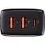 Мережевий зарядний пристрій Baseus Compact Quick Charger 2U+C 30W Black (CCXJ-E01) [73372] - мініатюра 2
