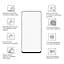Стекло защитное Drobak Google Pixel 8 Pro Black Frame A+ (535368) - миниатюра 3