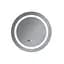 Дзеркало Mixxus Plain MC02-80-CASE (LED Touch, годинник, антизапотівання, димер, регулювання яскравості) MI7158 - мініатюра 6