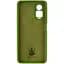 Чохол Silicone Cover Ummi Lakshmi Full Camera (AA) для Xiaomi Redmi Note 12 Pro 4G Зелений / Dark green - мініатюра 3
