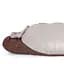 Спальный мешок с натуральным пухом Naturehike Snowbird NH20YD001 (размер М) 510г Коричневый - миниатюра 4