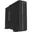 Корпус GameMax ST-602, чорний, 400 Вт, HTPC, Micro ATX / Mini ITX, 2хUSB 3.0 / 2хUSB 2.0 / кардридер, макс. CPU - 83 мм, 1x80 мм - мініатюра 1
