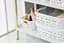 Кошик Idea Home Pyramid без кришки 10.8 л 36x24x16 см білий (00616 White) - мініатюра 2