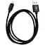 Кабель Dengos NTK-M-MT Round Micro USB cable 1m Black - миниатюра 1