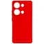 Чохол Silicone Cover із рамкою камери A Xiaomi Poco M6 Pro 4G Red - мініатюра 1