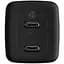 Мережевий зарядний пристрій Baseus GaN Lite 2Type-C 65W CCGAN2L-E01 Black - мініатюра 4