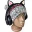 Навушники дитячі Opt-Top Cat ear В39М з радіо та блютуз чорні (1756375770) - мініатюра 2