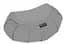 Подушка для йоги та медитації 4FIZJO Zafu напівкругла 40 x 30 x 12 см Grey (P-5907739315502) - мініатюра 1