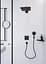 Полочка угловая Hansgrohe AddStoris 14.8 х14.8 x 30.5 см Matt White 41741700, Белый матовый - миниатюра 6