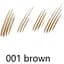 Маркер для бровей Gosh Brow Hair Stroke 24H Semi Tattoo Brow Liner Brown тон 001, 1 мл - миниатюра 3