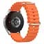 Браслет Hump для Samsung Galaxy Watch 4 - оранжевый ширина крепления 20мм силикон Watchbands (W22-1WB21134651) - миниатюра 2