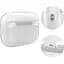 Чехол AhaStyle Colorful Silicone Case для AirPods Pro 2 Clear [CP-187-CR] [133834] - миниатюра 2