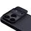 Карбонова накладка Nillkin CamShield Pro для Apple iPhone 17 Pro Max (6.9) Transparent black - мініатюра 4