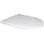 Сидіння для унітазу Qtap (Robin, Aries) з мікроліфтом Slim Duroplast, Quick Release QT99HY2411W - мініатюра 1