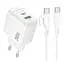 Сетевое зарядное устройство Borofone BAS45A 30W/1USB + 1USB-C + Type-C White - миниатюра 2