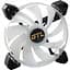 Вентилятор GTL 120 мм Multicolor B3, White/Black (GTL-120LMCB3P ARGB) - мініатюра 2