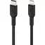Кабель Belkin Boost Up Charge Braided USB-C to Lightning 1м Black (CAA004BT1MBK) [158800] - мініатюра 3