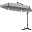 Садова парасоля GardenLine GAO5316 Banana з LED підсвіткою Gray [144793] - мініатюра 1