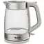 Електрочайник Tefal Glass Kettle 1.7 л скло з підсвіткою біло-срібний (KI605B30) - мініатюра 1
