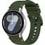 Силіконовий ремінець BeCover Tape для Samsung Galaxy Watch (20 mm) 3 41 mm/4 40mm-44mm/5 40-44mm/6 40-44mm/7 40-44mm Khaki (712056) - мініатюра 1