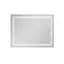 Дзеркало Qtap Cardinal 1000x800 з LED-підсвічуванням Touch, з антизапотіванням, з димером температури кольору (3000-6500K) QT0478C10080 - мініатюра 3