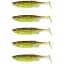 Силикон Savage Gear Fat Minnow T-Tail 105 мм 11.0g Green Pearl Yellow (5 шт/уп) - миниатюра 1