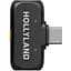 Мікрофонна радіосистема Hollyland LARK A1 Combo 2TX + RX/Lightning + RX/USB-C Space Gray [164071] - мініатюра 4