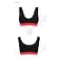 Спортивный топ на широких бретелях Passion PS003 TOP black L - миниатюра 5