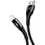 Кабель Usams Lightning Smart Power-off u-Tone series US-SJ344 1.2 м 2A - мініатюра 1