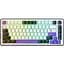 Клавіатура Hator Hellyberry HK75 Mechanical Linear RGB USB UA White/Violet (HK75) - мініатюра 1