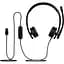 Наушники Logitech гарнитура специализированная H570e Corded Stereo USB-C (981-001431) черная - миниатюра 4