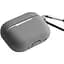 Чохол Silicone Case + Carbine для AirPods Pro 2 Grey [132180] - мініатюра 2