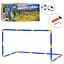 Футбольні ворота A-Toys 120x56x62 см із сіткою, м'ячами та насосом (2 шт.) MR1561 - мініатюра 1