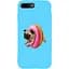 Чохол-накладка Toto Matt TPU 2 mm Print Case Apple iPhone 7 Plus/8 Plus #34 Dog Donat Sky Blue - мініатюра 1