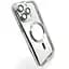 Чехол-накладка BeCover TPU Chrome Case (MagSafe) для iPhone 16 Pro Max Silver (712088) - миниатюра 2