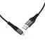 Кабель Hoco X38 Pisces Cable USB to MicroUSB 2,4A 1m Black - миниатюра 1
