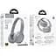 Бездротові навушники Bluetooth Hoco W46 накладні Light blue gray 6942007601719 - мініатюра 3