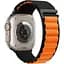 Ремінець Hoco WA20 Alpine Loop Nylon Strap для Apple Watch 38/40/41mm Black Orange [117615] - мініатюра 1
