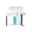 Компьютерный стол OfficePro ODE1670WB White/Black (ODE1670WB) - миниатюра 7