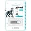 USB флеш накопитель Wibrand 4GB Irbis Silver USB 2.0 (WI2.0/IR4U3S) - миниатюра 2